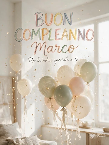 Buon Compleanno Marco