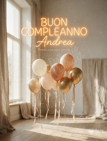 Buon Compleanno Andrea