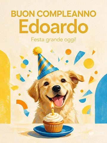 Buon Compleanno Edoardo