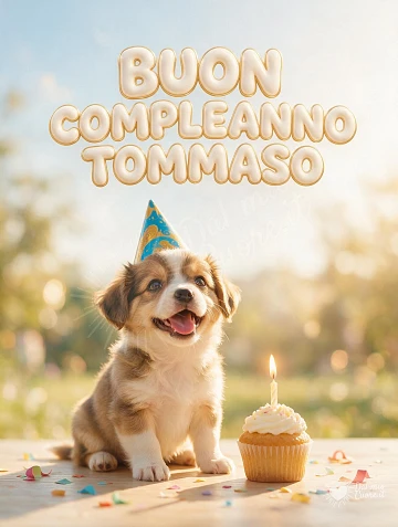 Buon Compleanno Tommaso