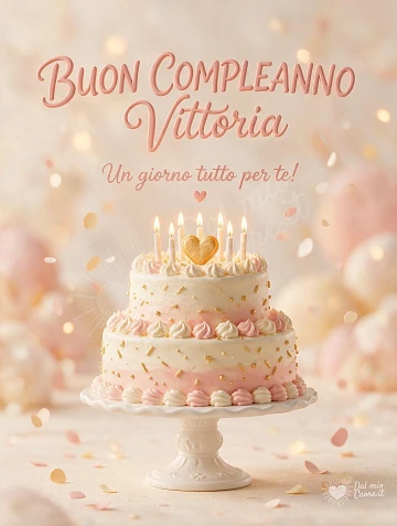 Buon Compleanno Vittoria
