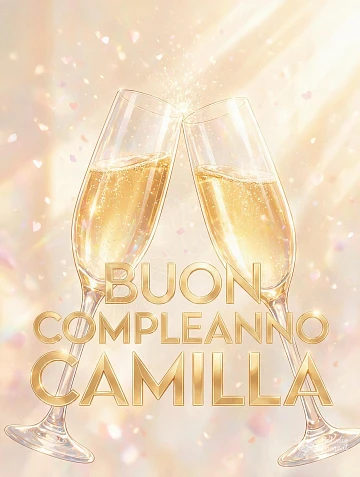 Buon Compleanno Camilla