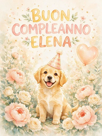 Buon Compleanno Elena
