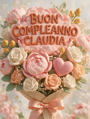 Buon Compleanno Claudia