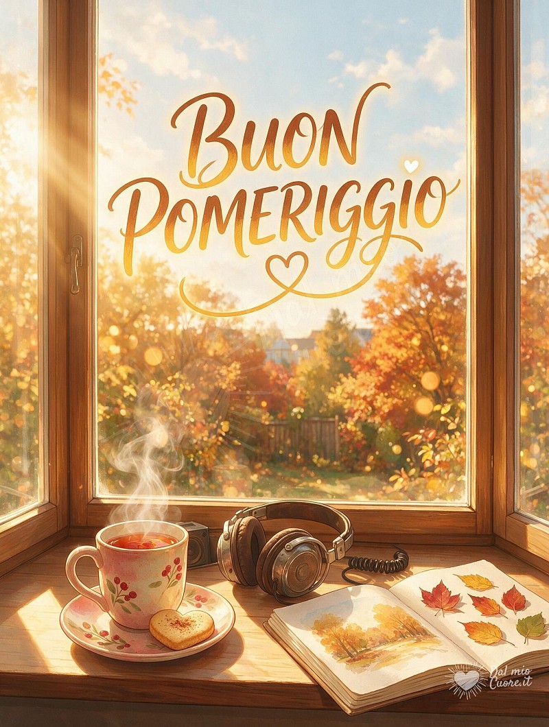 Buon pomeriggio con una tisana profumata e relax