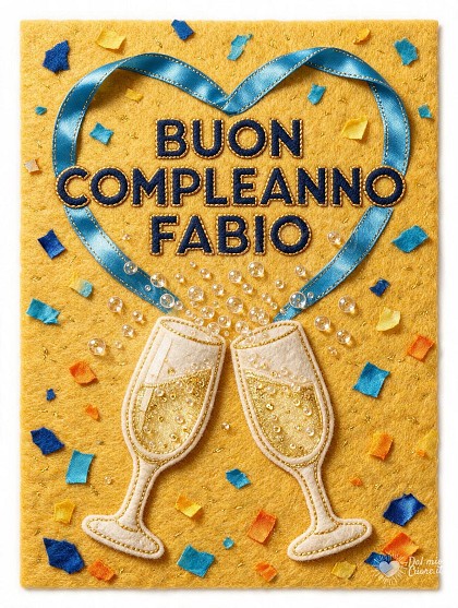 Due calici scintillanti con bollicine dorate e coriandoli festosi per il compleanno.