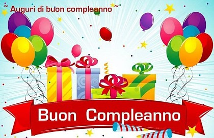 Auguri di Buon Compleanno. Buon compleanno