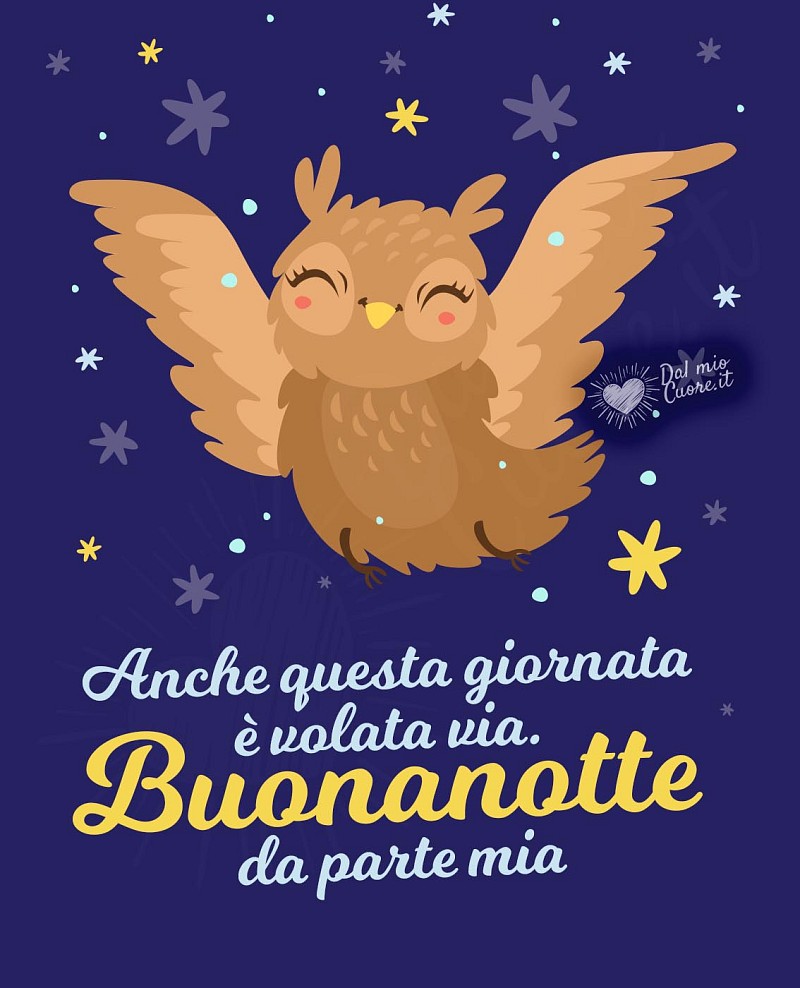 Buonanotte Divertente con Gufo: Anche questa giornata è volata via!