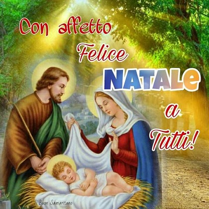 Con Affetto. Felice Natale a Tutti