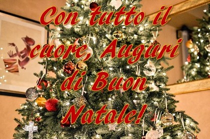 Con tutto il cuore, Auguri di Buon Natale