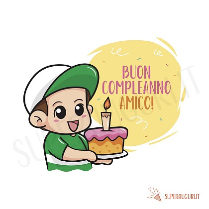 Buon Compleanno Amico!