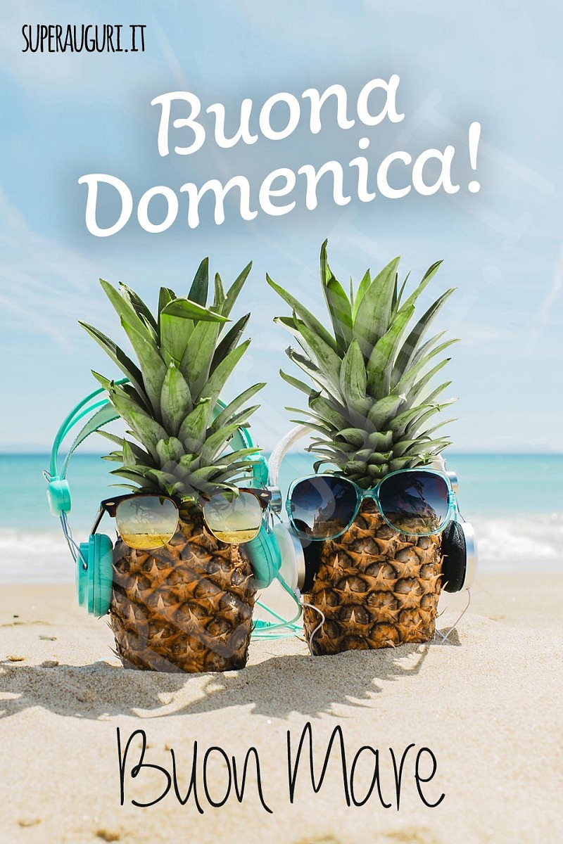 Buona domenica! Buon mare!