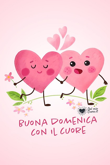 Buona domenica con il cuore!