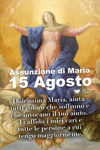 Assunzione di Maria 15 Agosto