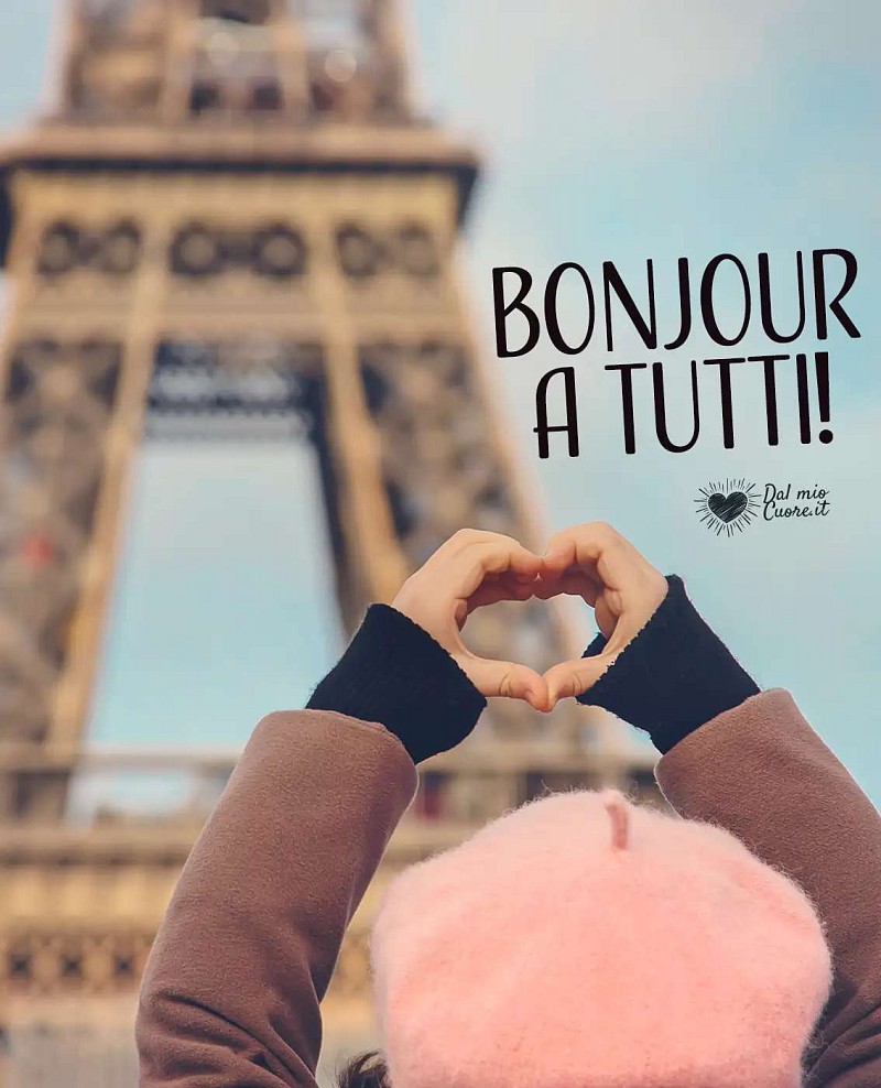 Bonjour a tutti!