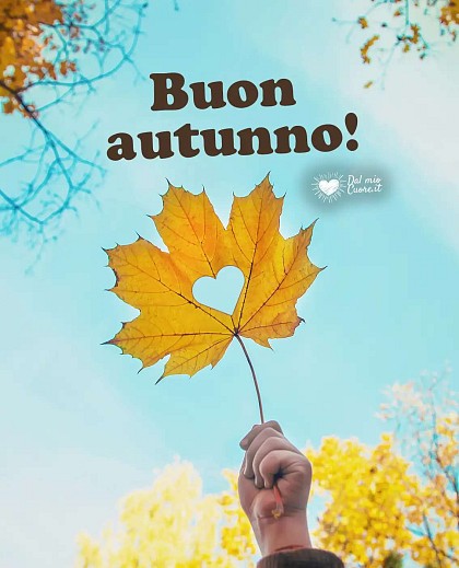 Buon autunno