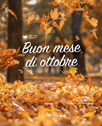 Buon mese di Ottobre