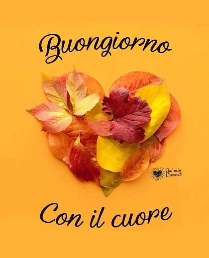 Buongiorno con il cuore