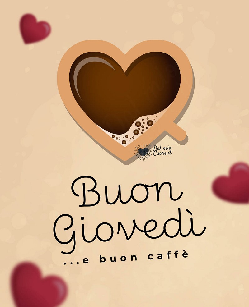 Buon giovedì... e buon caffè