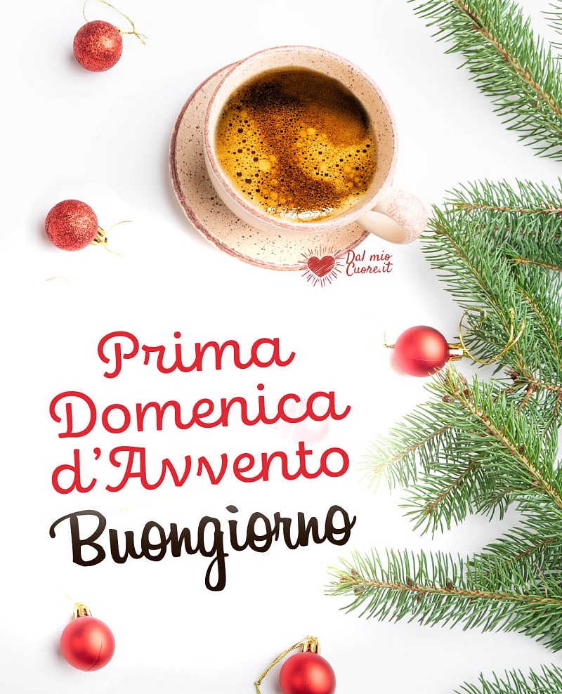 Prima Domenica d'Avvento. Buongiorno