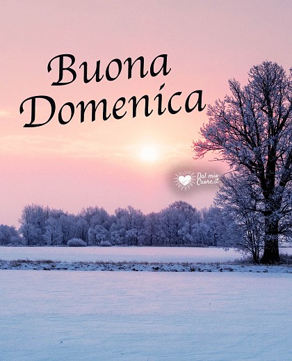 Buona domenica invernale