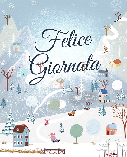 Felice Giornata (Paesaggio Invernale)