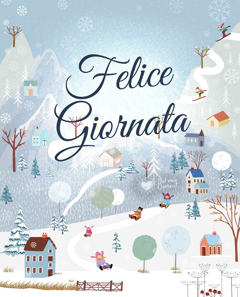 Felice Giornata (Paesaggio Invernale)