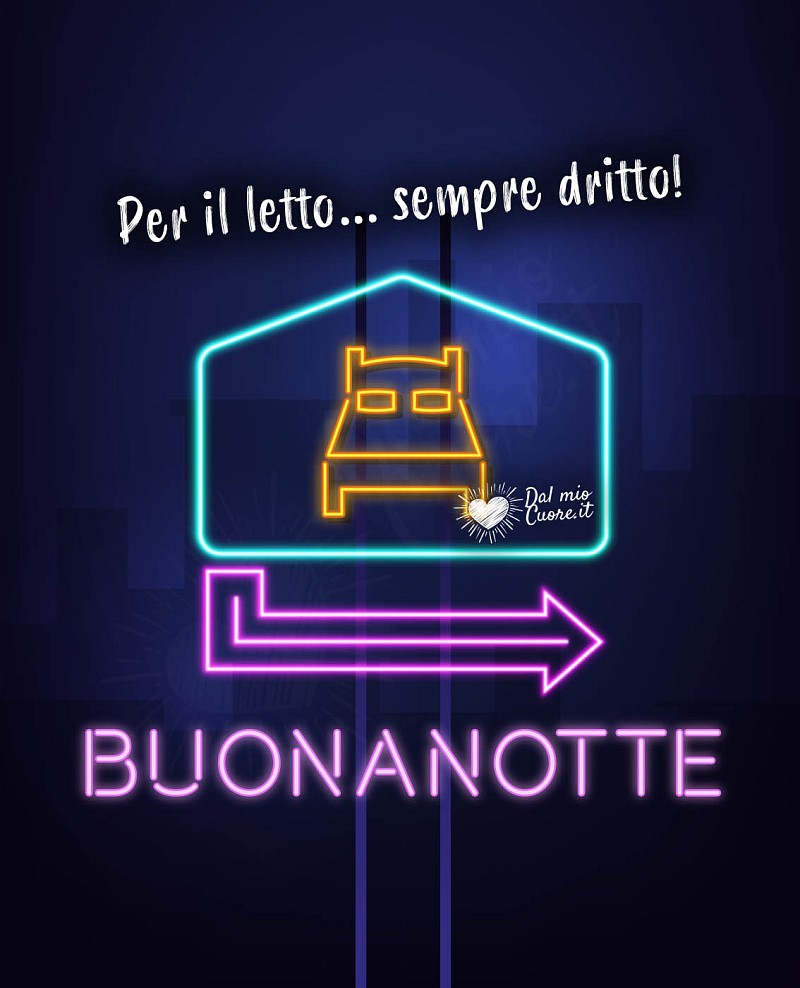 Per il letto sempre dritto! Buonanotte divertente