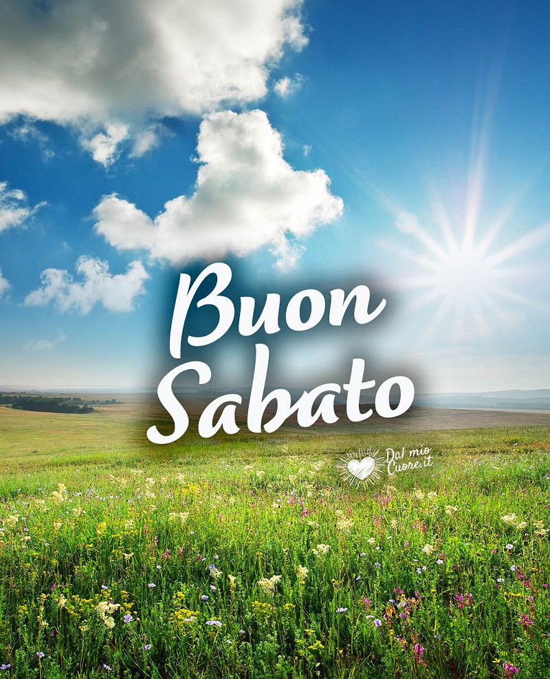 Buon sabato primaverile