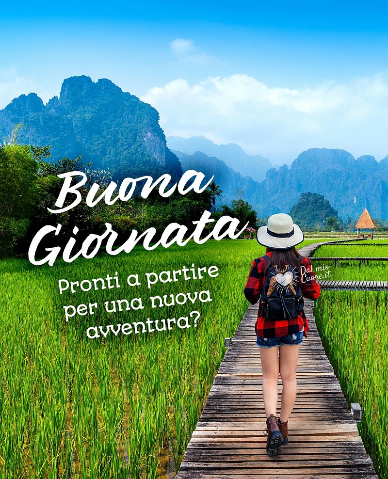 Pronti per una nuova avventura? Buona Giornata