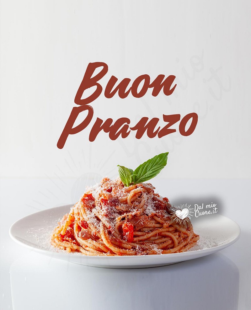 Buon Pranzo (spaghetti al pomodoro)