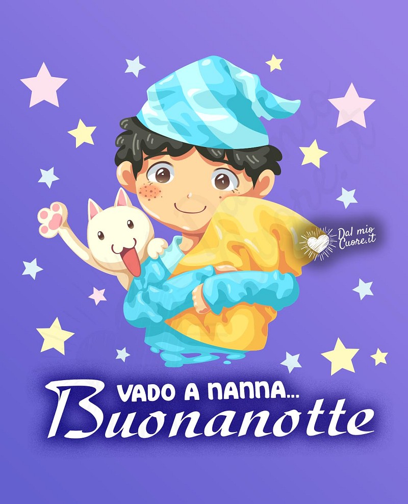 Vado a nanna... Buonanotte