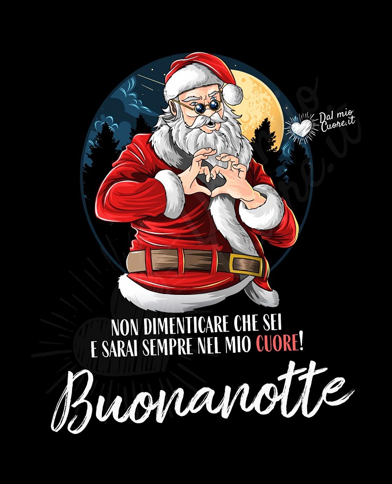 Buonanotte natalizia divertente... e romantica