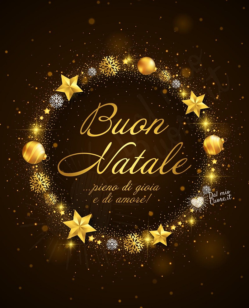Buon Natale... pieno di gioia e di amore