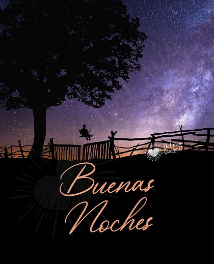 Buenas noches con estrellas