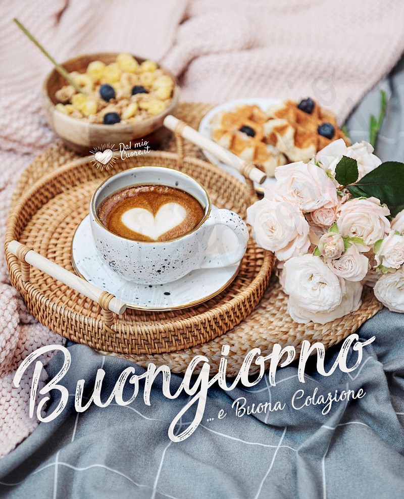 Buongiorno e buona colazione