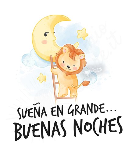 Sueña en grande... Buenas Noches