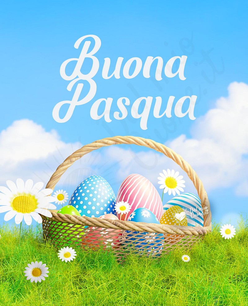 Buona Pasqua. Immagine di auguri