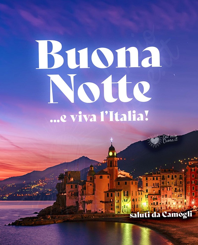 Buona Notte e viva l'Italia (Camogli)