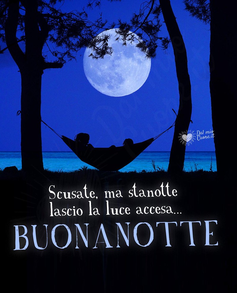 Buonanotte Simpatica con Luna: Scusate, ma stanotte lascio la luce accesa!