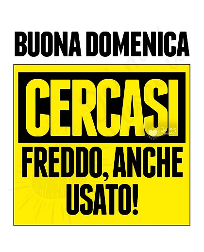 Buona domenica divertente e spiritosa