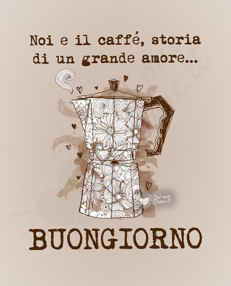 Buongiorno vintage con moka. Noi e il caffè, storia di un grande amore...