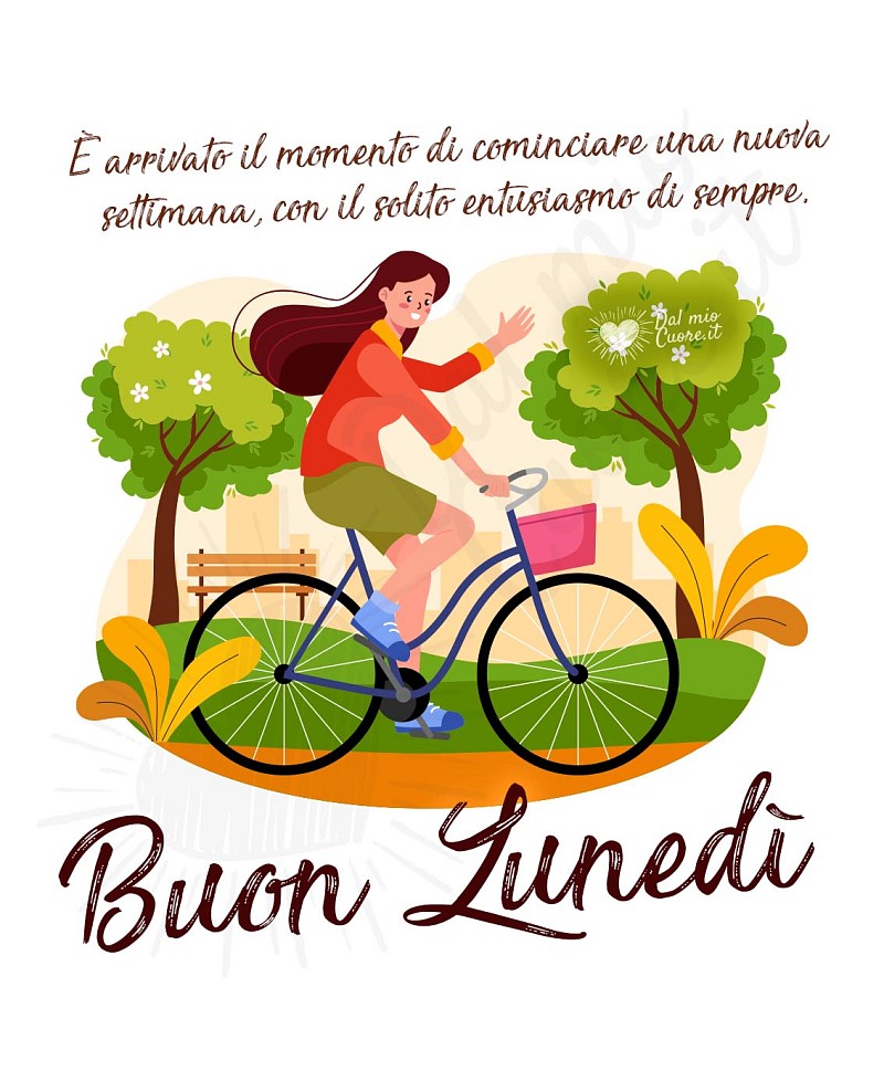 È arrivato il momento di cominciare una nuova settimana, con il solito entusiasmo di sempre