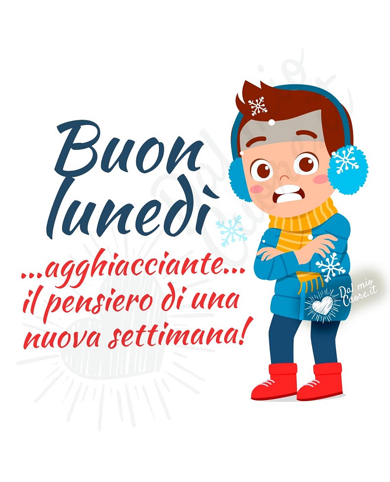 Buon lunedì divertente... agghiacciante... il pensiero di una nuova settimana!