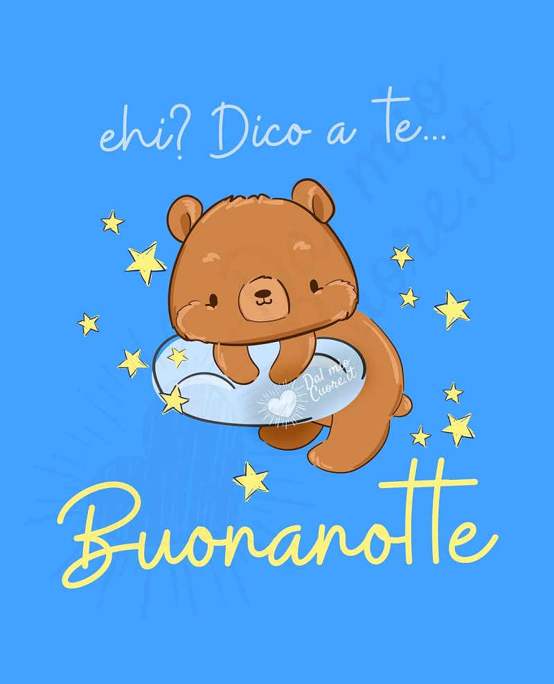 Ehi? dico a te... Buonanotte