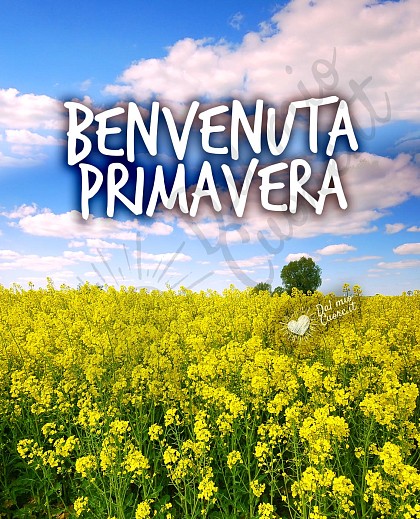 Benvenuta primavera