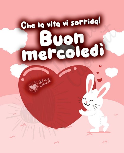 Che la vita vi sorrida! Buon mercoledì