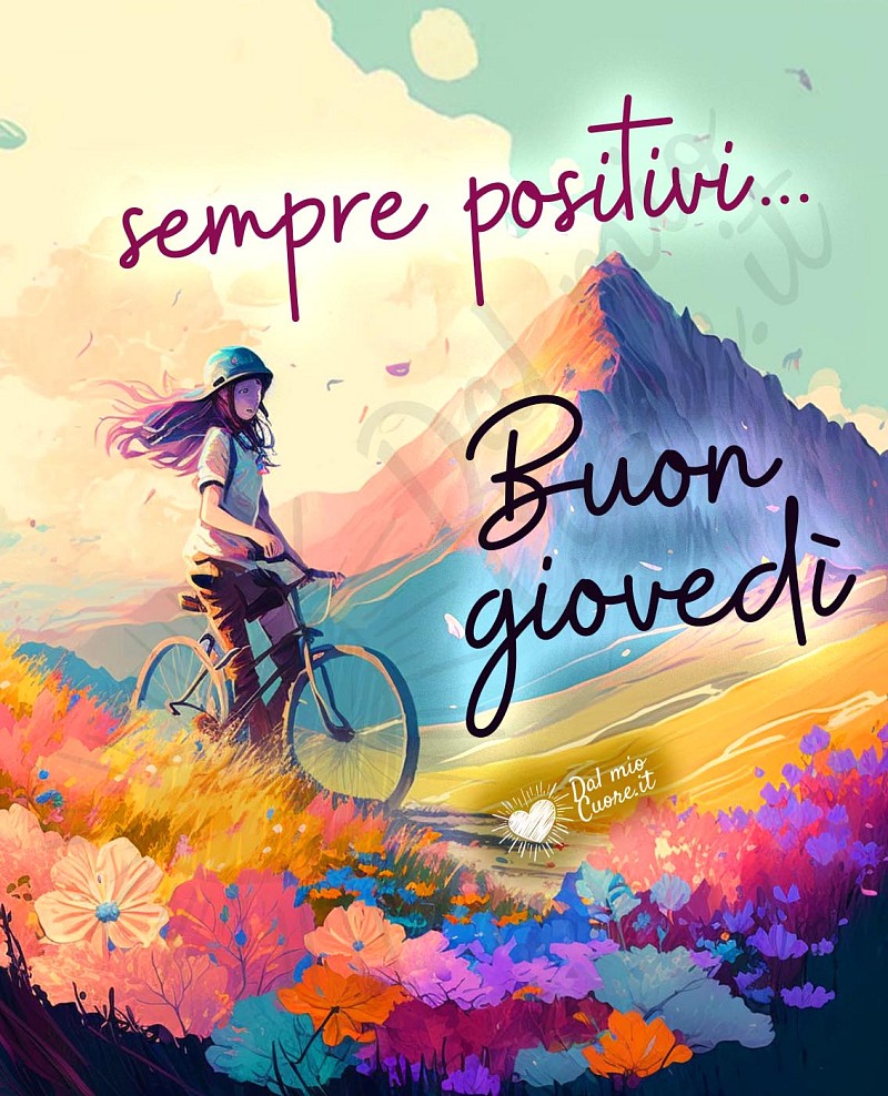 Sempre positivi... buon giovedì