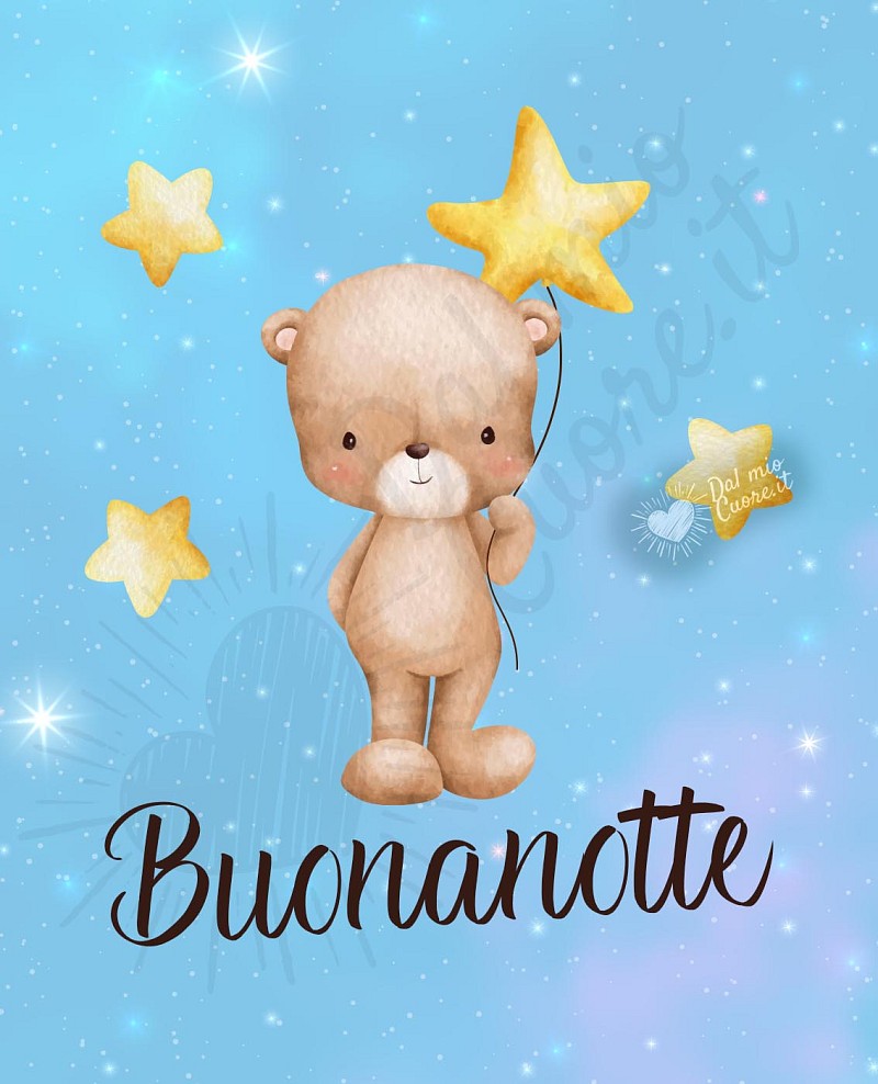 Buonanotte con orsetto