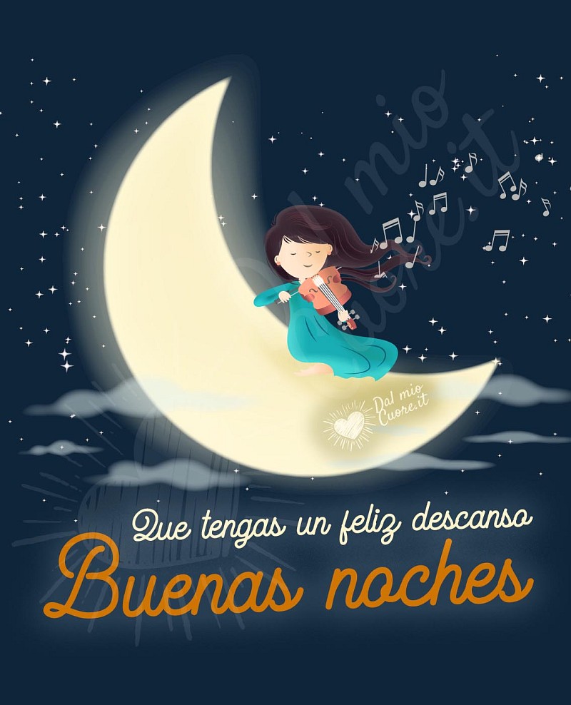 Que tengas un feliz descanso. Buenas noches